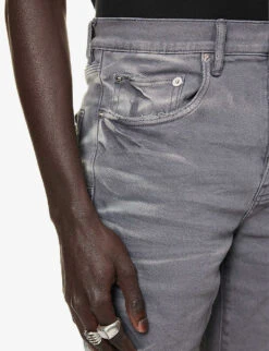 Pur Charcoal Faded Jeans -AllSain Clothing Shop R04168526 CHARCOAL ALT04
