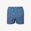 Dr Ledbury Graphic-pattern Cotton-poplin Boxers