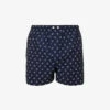 Nelson Graphic-pattern Regular-fit Cotton-poplin Boxers