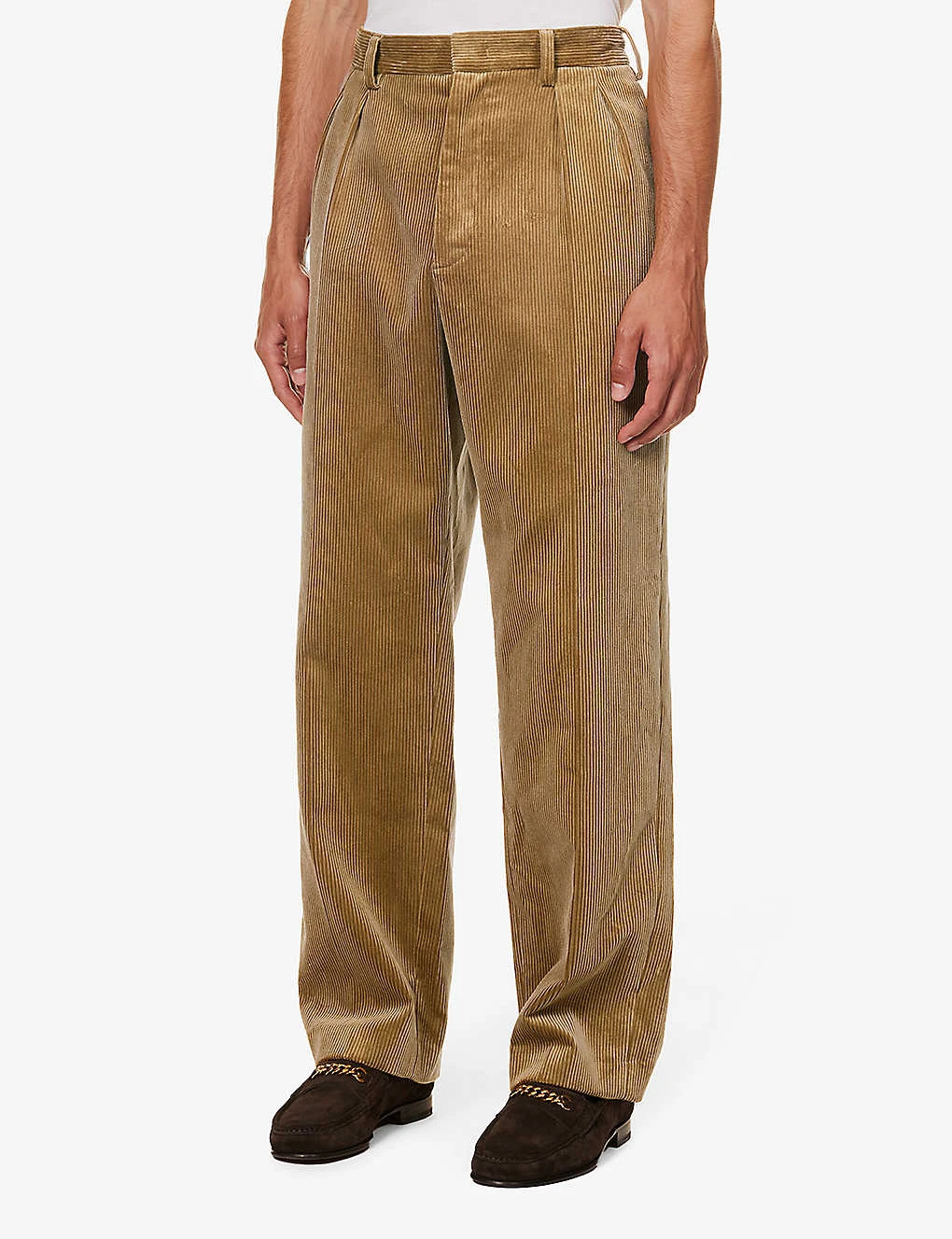 Bally Straight-leg Mid-rise Cotton-corduroy Trousers 3 Bally Straight-leg Mid-rise Cotton-corduroy Trousers - Image 3