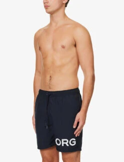Bjorn Borg Sheldon Logo-print Swim Shorts 7 Bjorn Borg Sheldon Logo-print Swim Shorts -AllSain Clothing Shop R04172919 NAVYANDWHITE ALT02