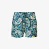 Bjorn Borg Paisley-print Elasticated Waistband Regular-fit Swim Shorts