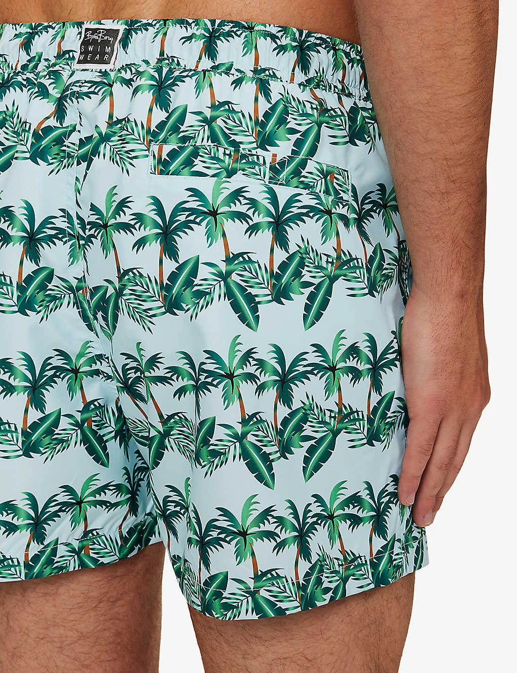 Bjorn Borg Print Graphic-pattern Elasticated Waistband Regular-fit Swim Shorts 5 Bjorn Borg Print Graphic-pattern Elasticated Waistband Regular-fit Swim Shorts - Image 5