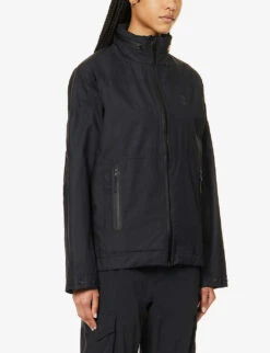 Exclusive Unisex Keilir Paclite Funnel-neck Shell Jacket -AllSain Clothing Shop R04180744 BLACK ALT02