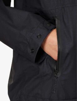 Exclusive Unisex Keilir Paclite Funnel-neck Shell Jacket -AllSain Clothing Shop R04180744 BLACK ALT04