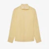 Reiss Ruban Cutaway-collar Regular-fit Linen Shirt