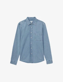 Reiss Pellow Slim-fit Denim Shirt