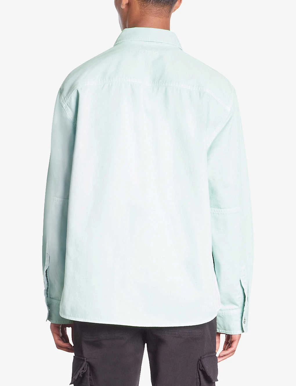 THE KOOPLES Relaxed-fit Long-sleeve Denim Shirt 4 THE KOOPLES Relaxed-fit Long-sleeve Denim Shirt - Image 4