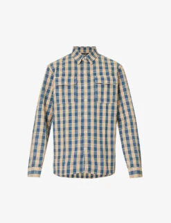 Matlock Check-print Cotton Shirt