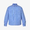 Jacquemus La Chemise Boulanger Striped Cotton Shirt