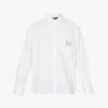 Jacquemus La Chemise Simon Bow-embellished Boxy-fit Stretch-cotton Shirt