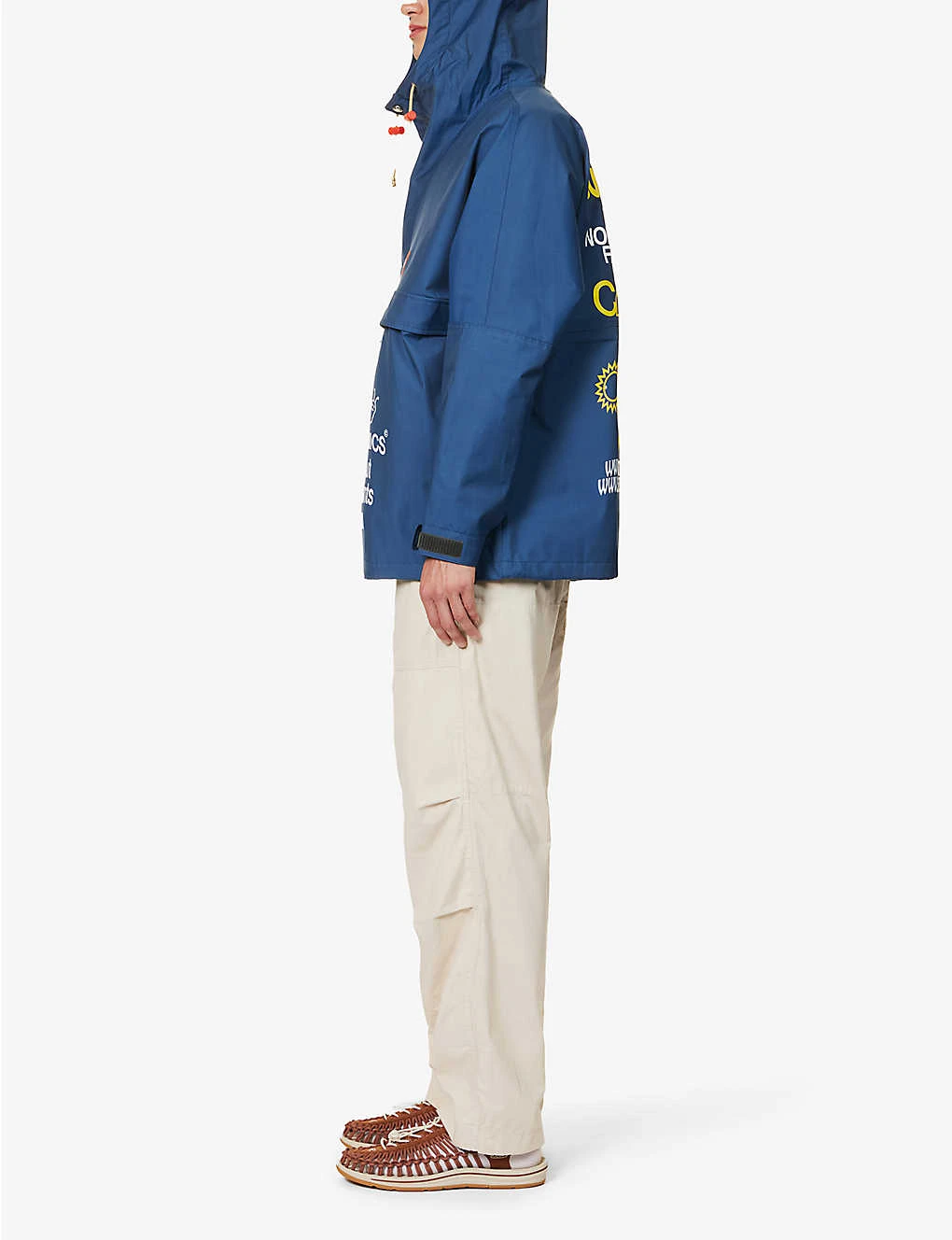 The North Face X Online Ceramic Windjammer Funnel-neck Oversized Cotton-blend Jacket 2 The North Face X Online Ceramic Windjammer Funnel-neck Oversized Cotton-blend Jacket - Image 2