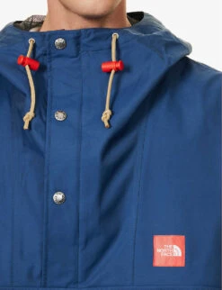 The North Face X Online Ceramic Windjammer Funnel-neck Oversized Cotton-blend Jacket 11 The North Face X Online Ceramic Windjammer Funnel-neck Oversized Cotton-blend Jacket -AllSain Clothing Shop R04183151 NAVY ALT05