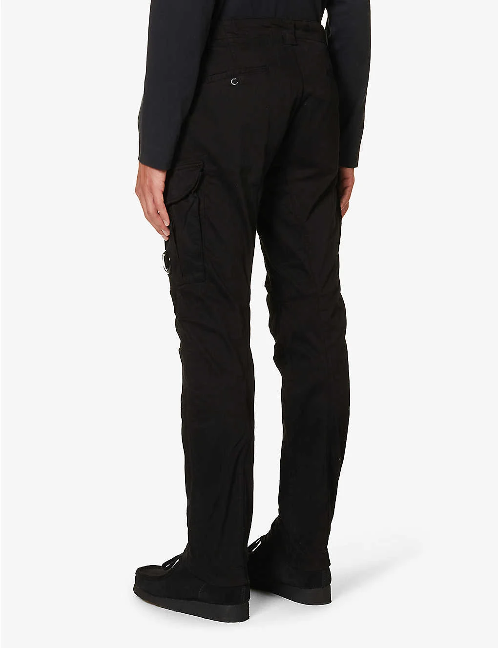 Tapered-leg Mid-rise Stretch-cotton Cargo Trousers 4 Tapered-leg Mid-rise Stretch-cotton Cargo Trousers - Image 4
