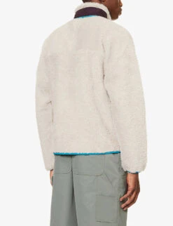 Patagonia Classic Retro-X Contrast-pocket Fleece Jacket 8 Patagonia Classic Retro-X Contrast-pocket Fleece Jacket -AllSain Clothing Shop R04189534 NATURALWOBSIDIANPLUM ALT03