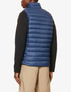 Patagonia Padded Brand-patch Recycled-nylon Down Gilet 8 Patagonia Padded Brand-patch Recycled-nylon Down Gilet -AllSain Clothing Shop R04189547 NEWNAVY ALT03