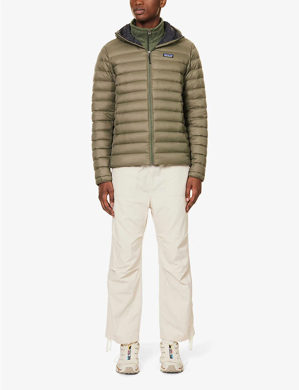 Patagonia Padded Brand-patch Recycled-nylon Down Jacket 2 Patagonia Padded Brand-patch Recycled-nylon Down Jacket - Image 2