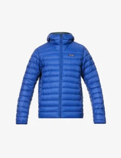 Patagonia Funnel-neck Padded Recycled Nylon-down Jacket
