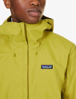 Patagonia Torrentshell 3L Brand-patch Recycled-nylon Jacket -AllSain Clothing Shop R04189550 SHRUBGREEN ALT04