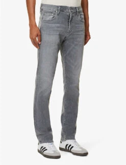 CITIZENS OF HUMANITY London Slim-fit Stretch-denim Jeans -AllSain Clothing Shop R04191349 SYCAMOREMDLTGREY ALT02