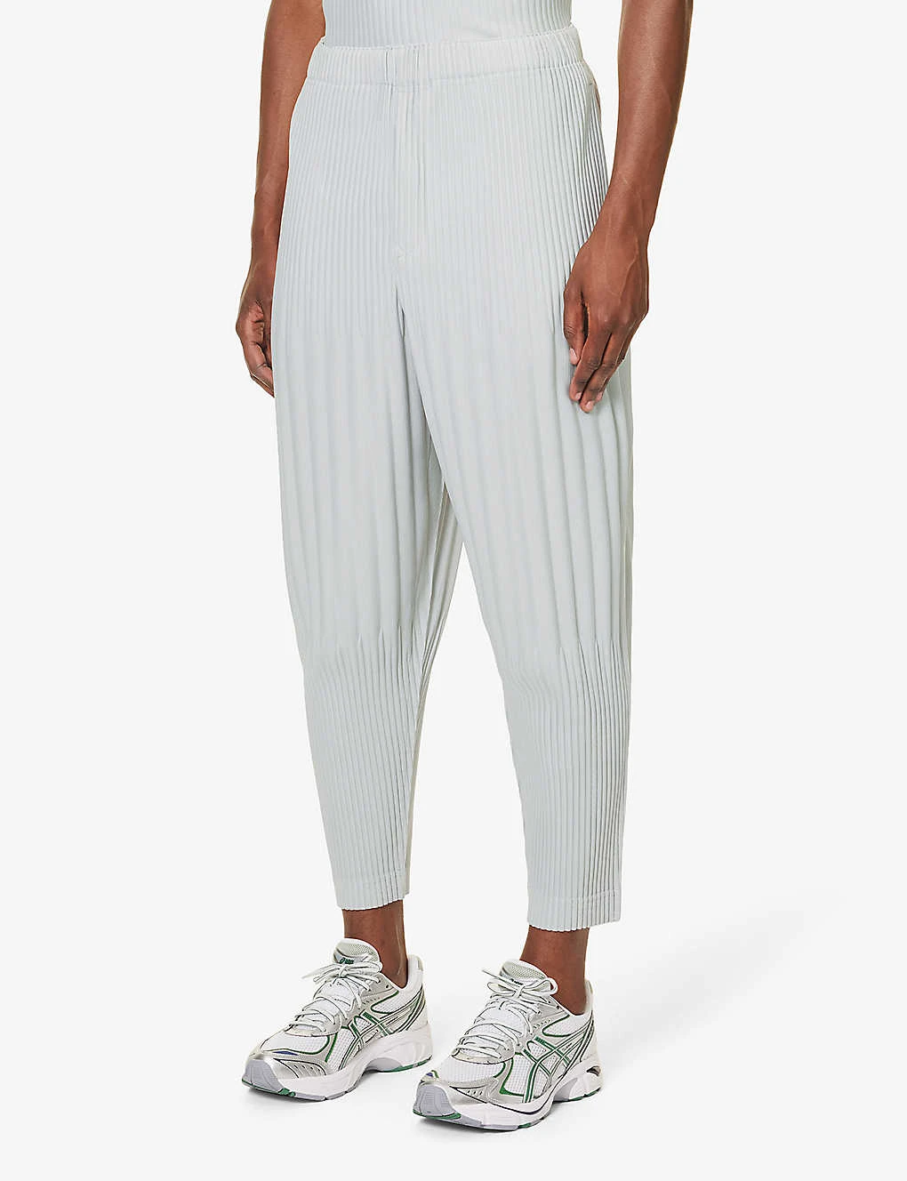 Basic Pleated Wide-leg Relaxed-fit Knitted Trousers 3 Basic Pleated Wide-leg Relaxed-fit Knitted Trousers - Image 3