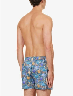 Sunspel Floral-print Cotton-poplin Boxers -AllSain Clothing Shop R04194500 LIBERTYTULIP ALT02