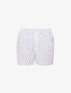 Sunspel Graphic-print Cotton-poplin Boxers