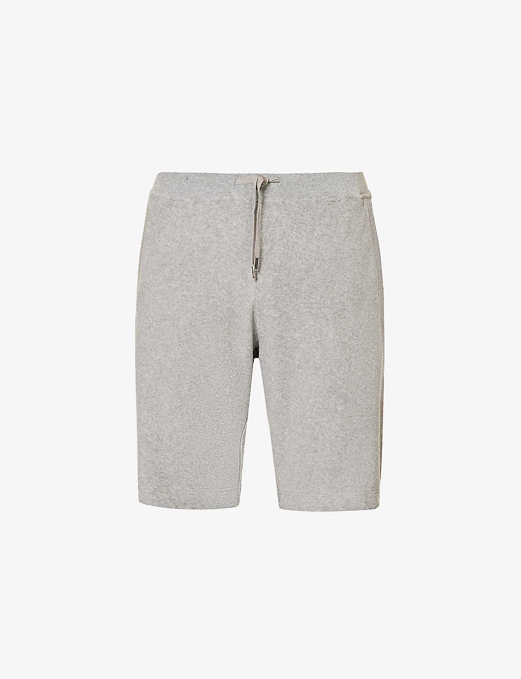 Sunspel Drawstring-waist Mid-rise Cotton-towelling Shorts 1 Sunspel Drawstring-waist Mid-rise Cotton-towelling Shorts