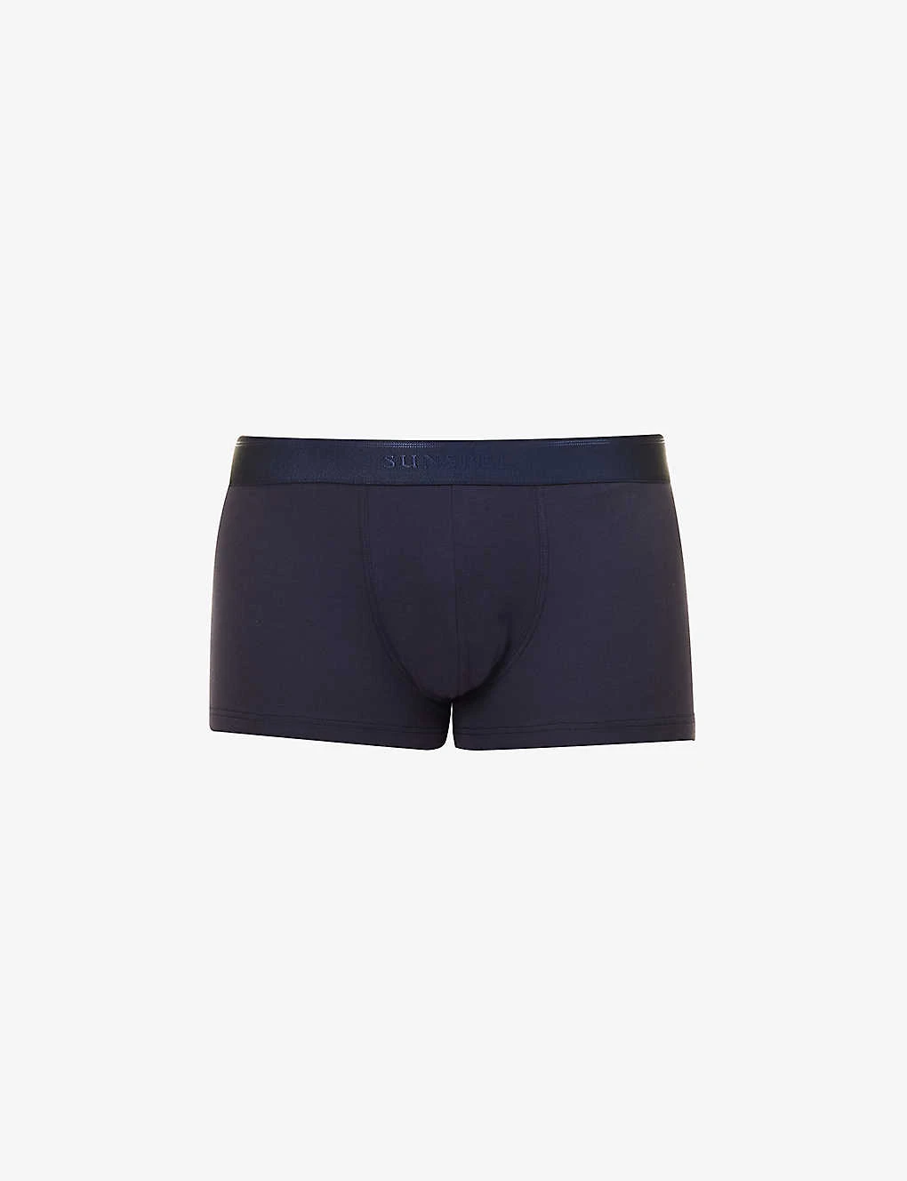 Sunspel Pack Of Two Elasticated-waistband Mid-rise Stretch-cotton Trunks 1 Sunspel Pack Of Two Elasticated-waistband Mid-rise Stretch-cotton Trunks