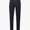 Emporio Armani Tapered-leg Slim-fit Stretch-denim Jeans