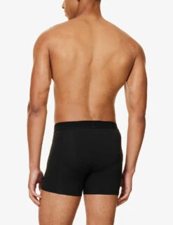 Bjorn Borg Pack Of Two Branded-waistband Regular-fit Stretch-cotton Boxers -AllSain Clothing Shop R04202549 MULTIPACK3 ALT02