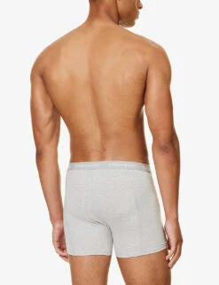 Bjorn Borg Pack Of Three Branded-waistband Regular-fit Stretch-cotton Boxers -AllSain Clothing Shop R04202551 MULTIPACK5 ALT02
